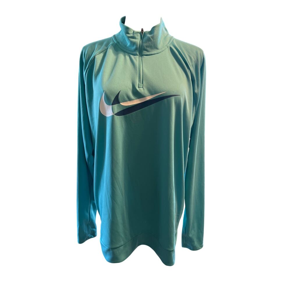 Nike Swoosh Women’s Dri-FIT 1/4 Zip Running Mid Layer. Size XL